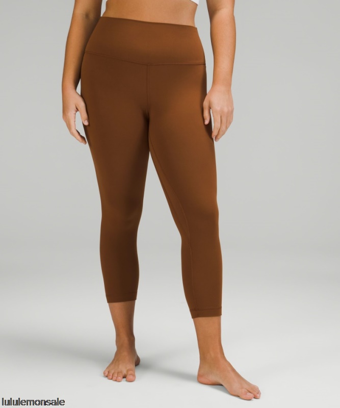 Lululemon Damen DELULU197 | Geröstetes Braunes Ausrichten Hochhausernte 23